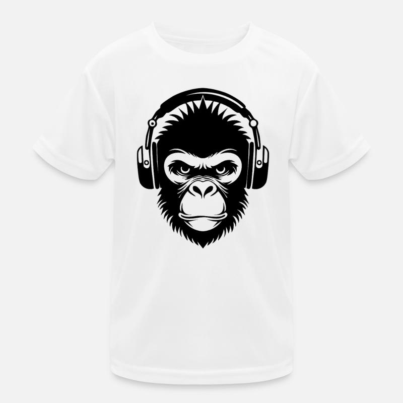 Chemise Street Monkey Head Dance Edition T-shirt sport Enfant