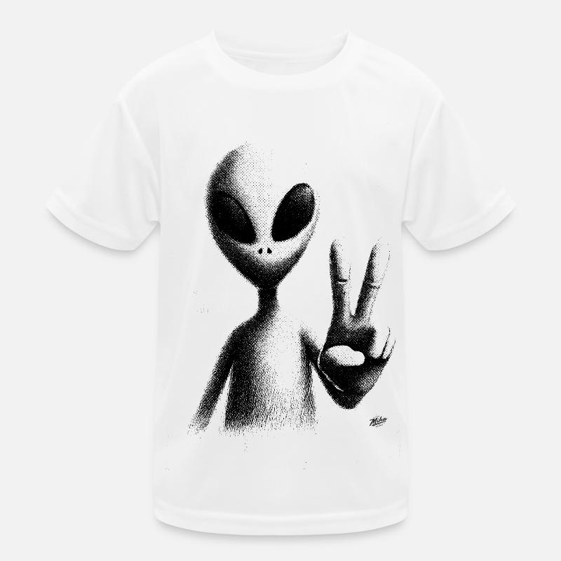 Geste de paix extraterrestre T-shirt sport Enfant