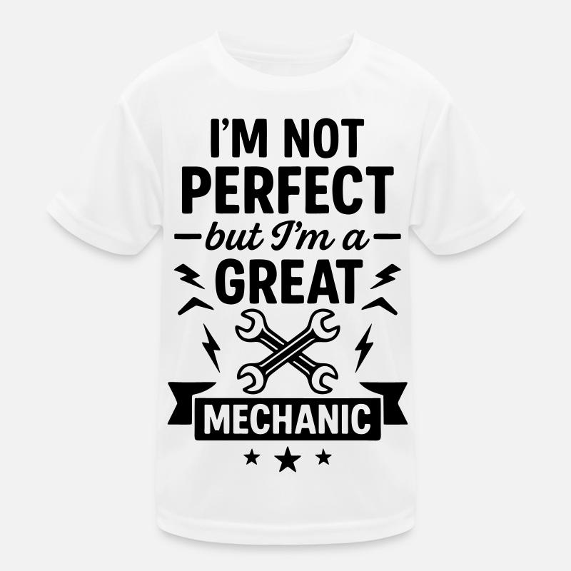 Super mechanic workshop Kids Functional T-Shirt
