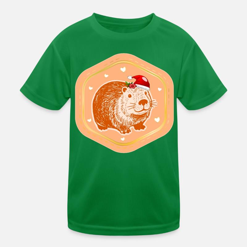 CAPYBARA DE NOËL SAINT-NICOLAS T-shirt sport Enfant