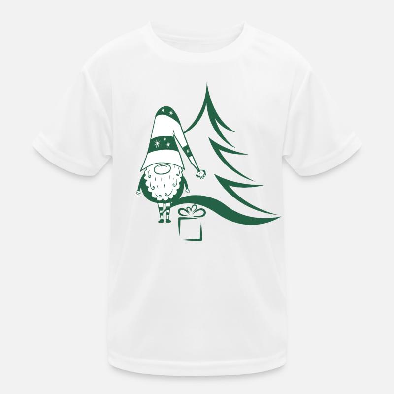Weihnachtswichtel Kinder Funktions-T-Shirt