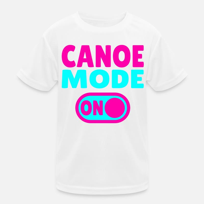 Mode canoë activé T-shirt sport Enfant