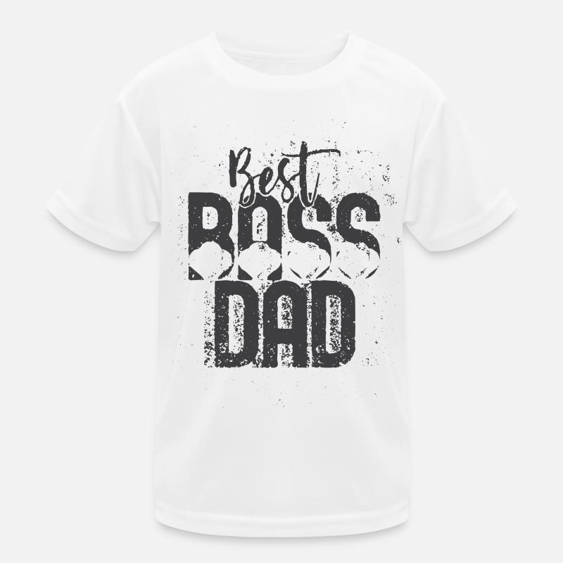 Best Dad Statement Tee T-shirt sport Enfant