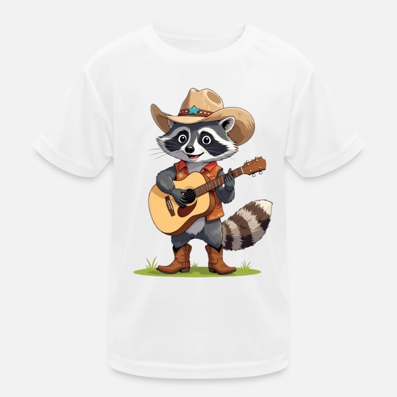 Raton laveur Ranchero T-shirt sport Enfant