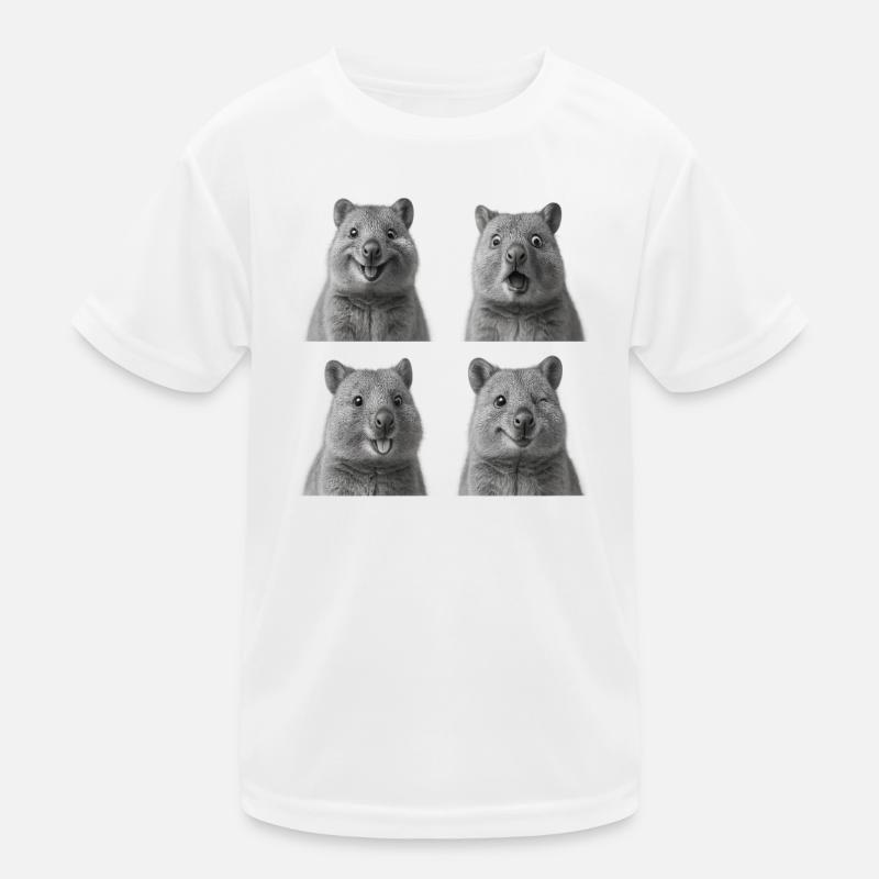 Quokkas heureux T-shirt sport Enfant