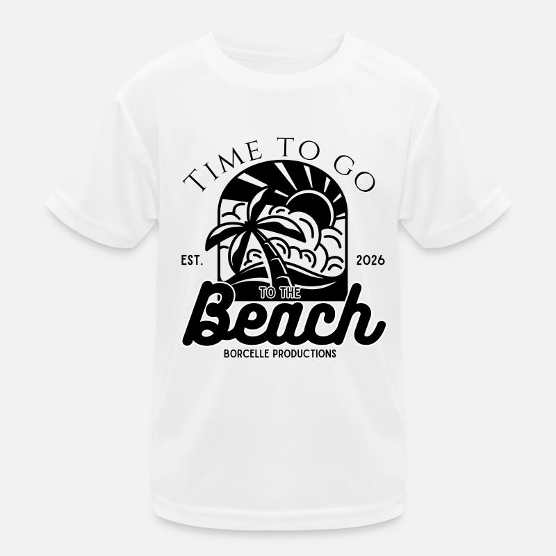 TEMPS D’ALLER À LA PLAGE T-shirt sport Enfant