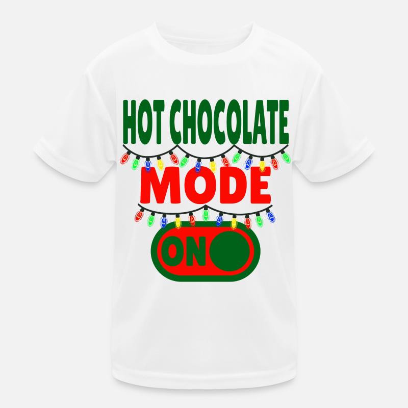 Hot Chocolate Mode ON Kinder Funktions-T-Shirt