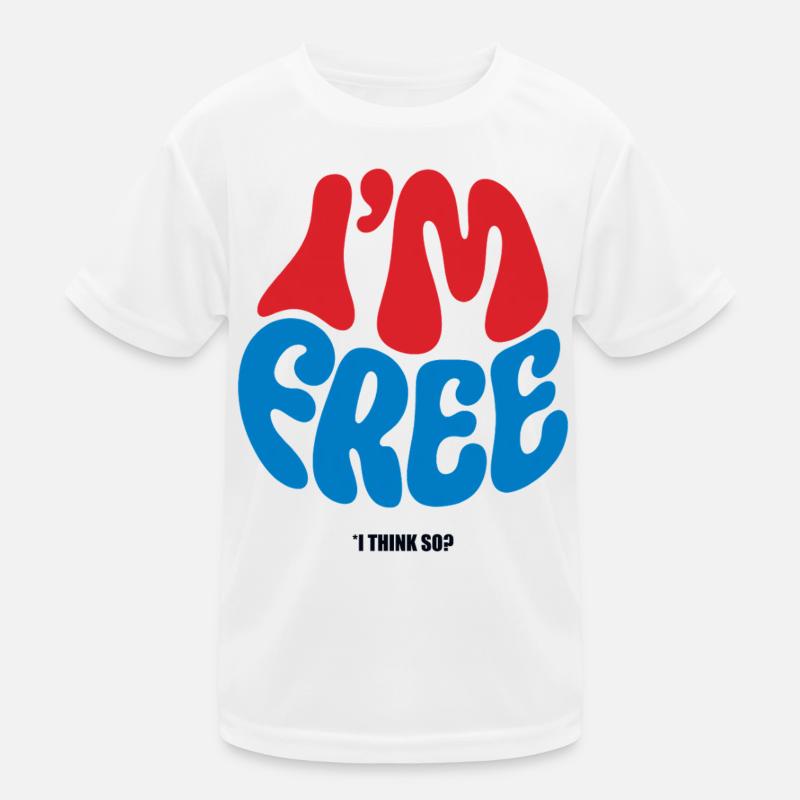 ICH BIN FREI #1 – lass uns reden. Kinder Funktions-T-Shirt
