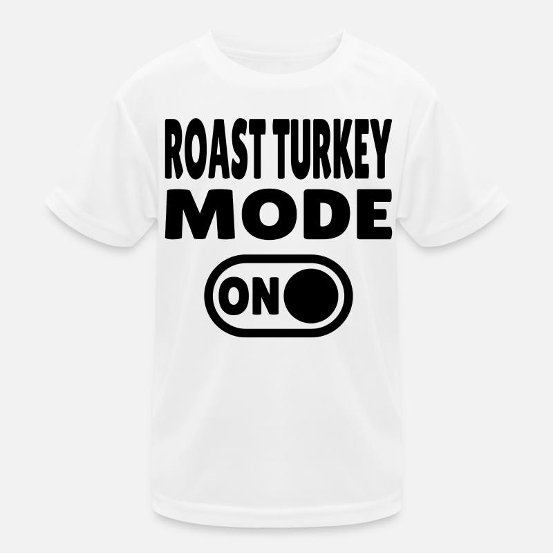Mode dinde rôtie activé T-shirt sport Enfant