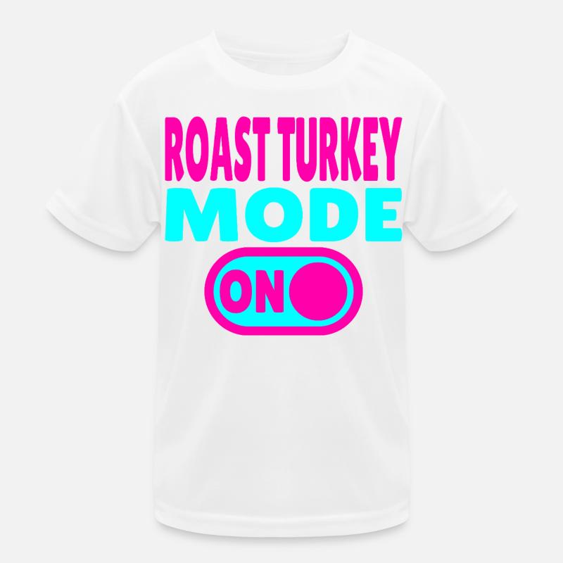 Mode dinde rôtie activé T-shirt sport Enfant