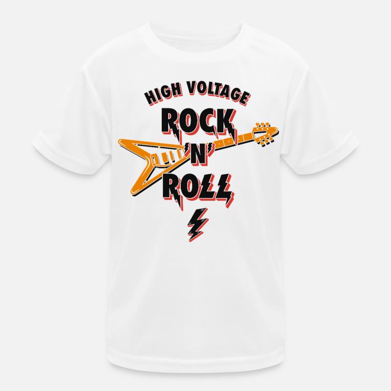 High Voltage RocknRoll Kids Functional T-Shirt