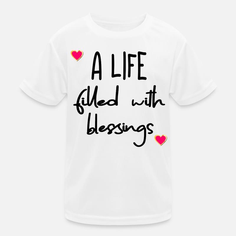 Kirchenreligion Liebesherz Kinder Funktions-T-Shirt
