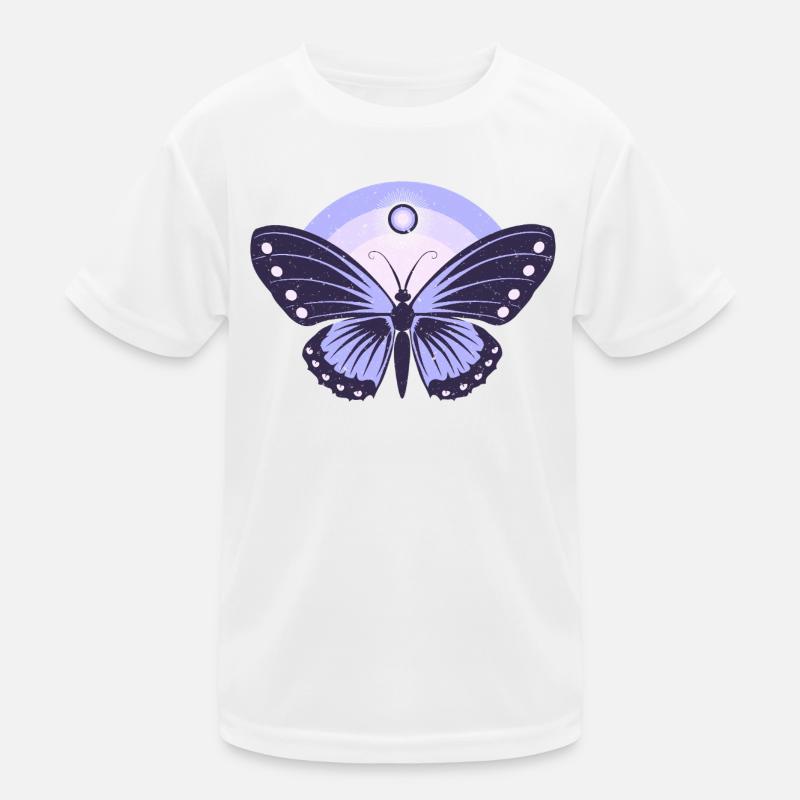 Papillon Lilas mignon T-shirt sport Enfant