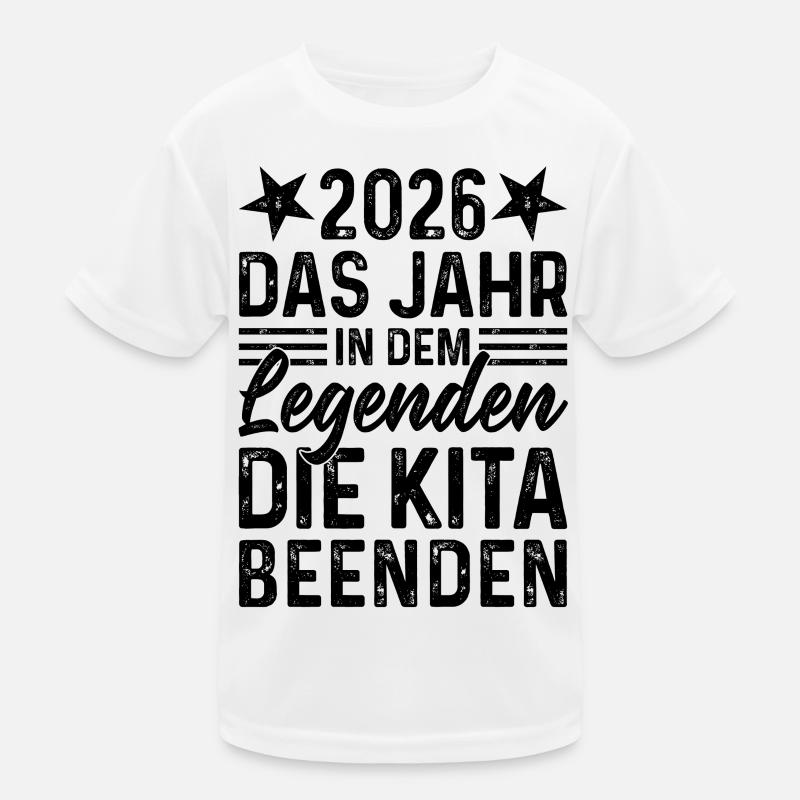 2026 The year in which legends end daycare Kids Functional T-Shirt