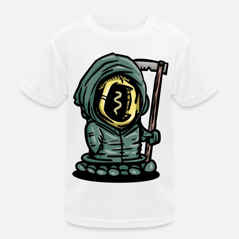 Ash-Eye with Ghost Axe Kids Functional T-Shirt