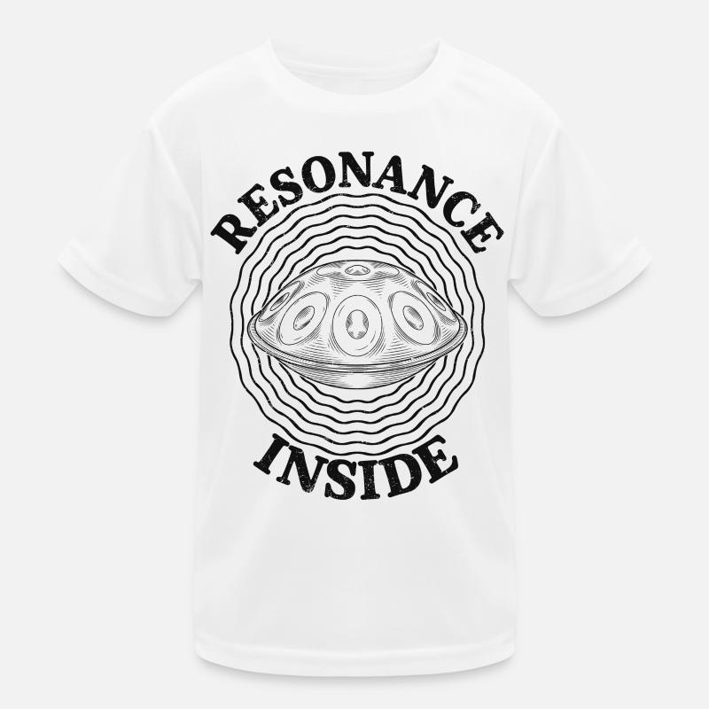 Resonance Inside Handpan Kids Functional T-Shirt