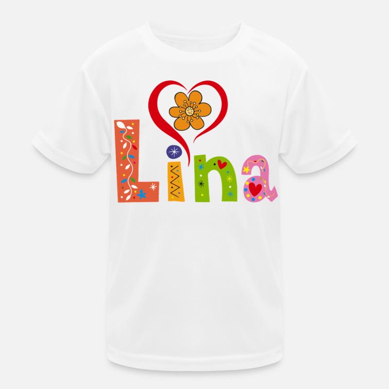 Lina Nom Tee T-shirt sport Enfant