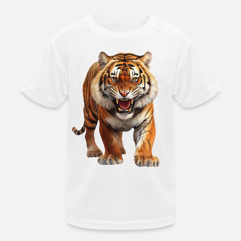 Tiger Kids Functional T-Shirt