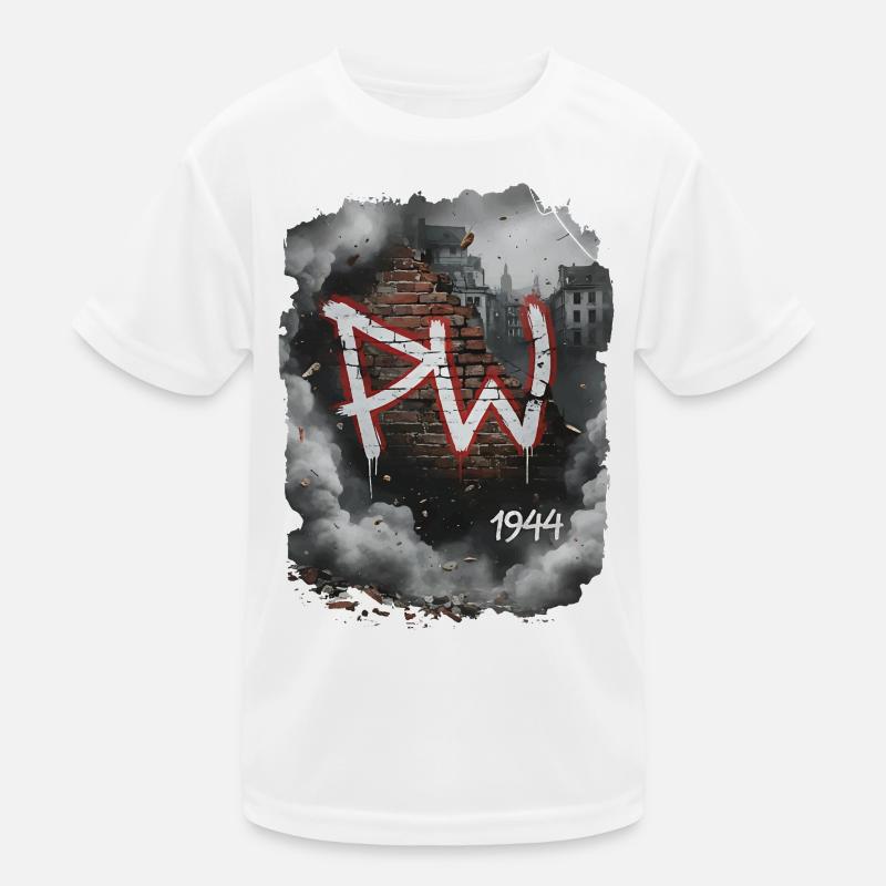 Art mural de l’insurrection de PW 1944 T-shirt sport Enfant
