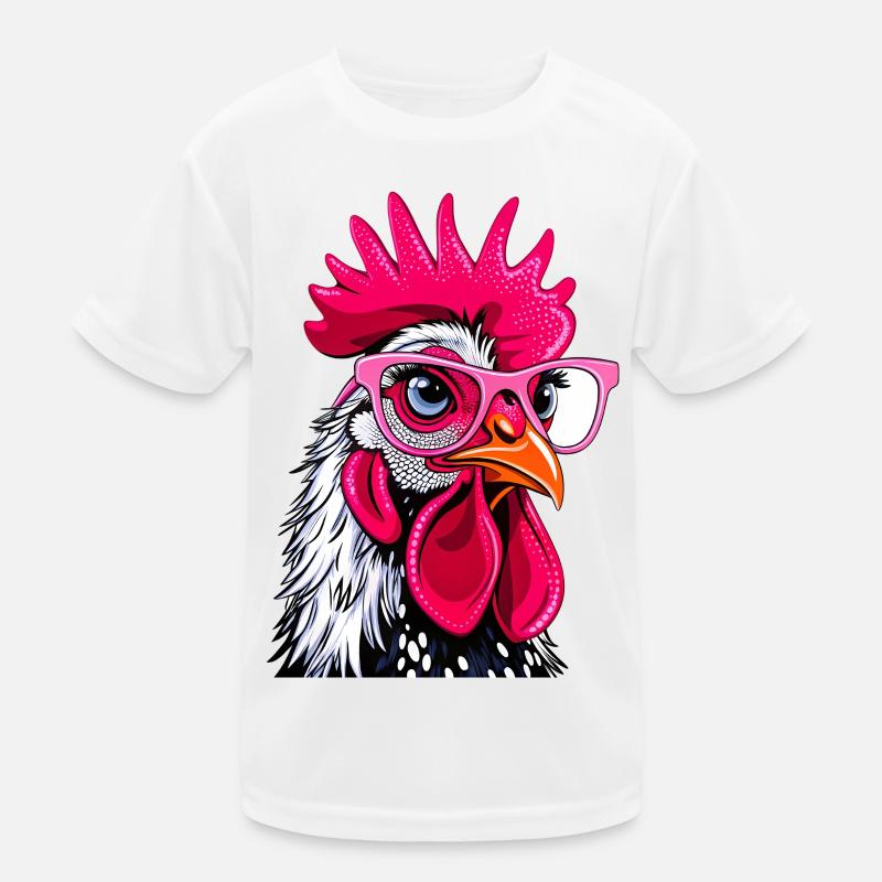 Poulet T-shirt sport Enfant