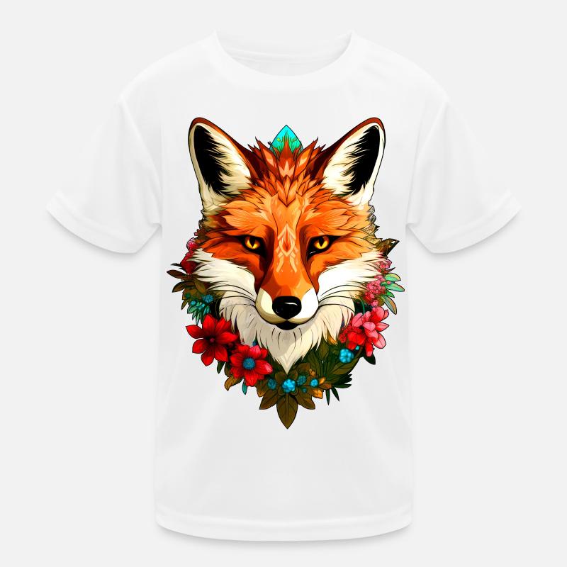 Foxes Style Kids Functional T-Shirt