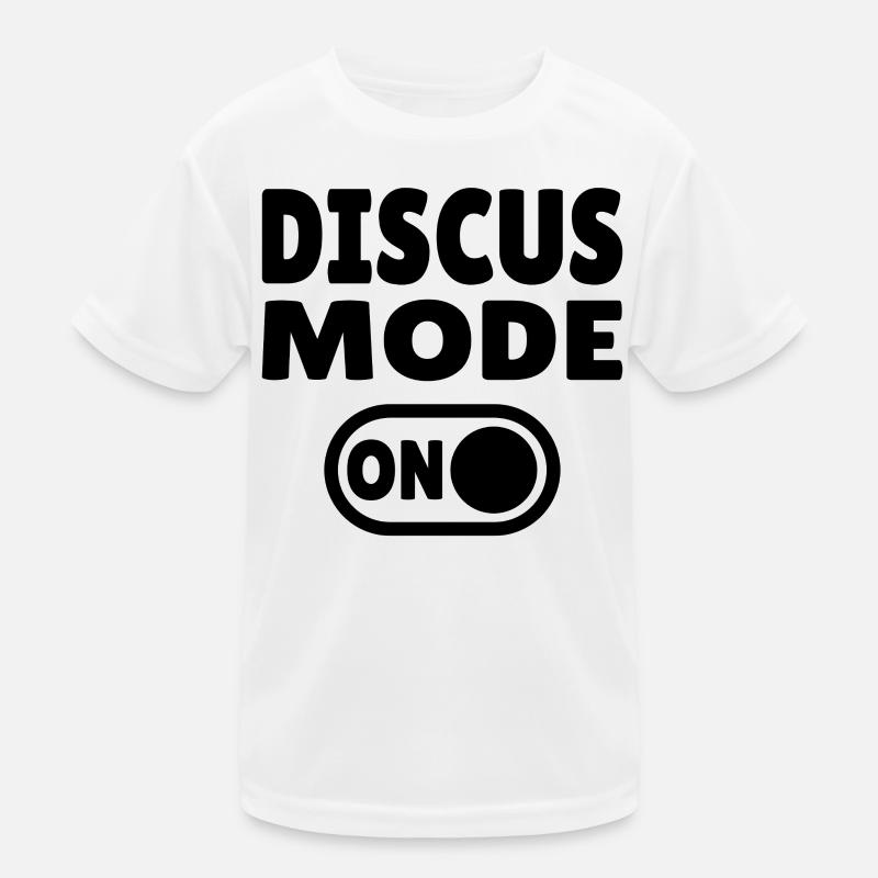 Mode disque ACTIVÉ - Lanceur de disque T-shirt sport Enfant