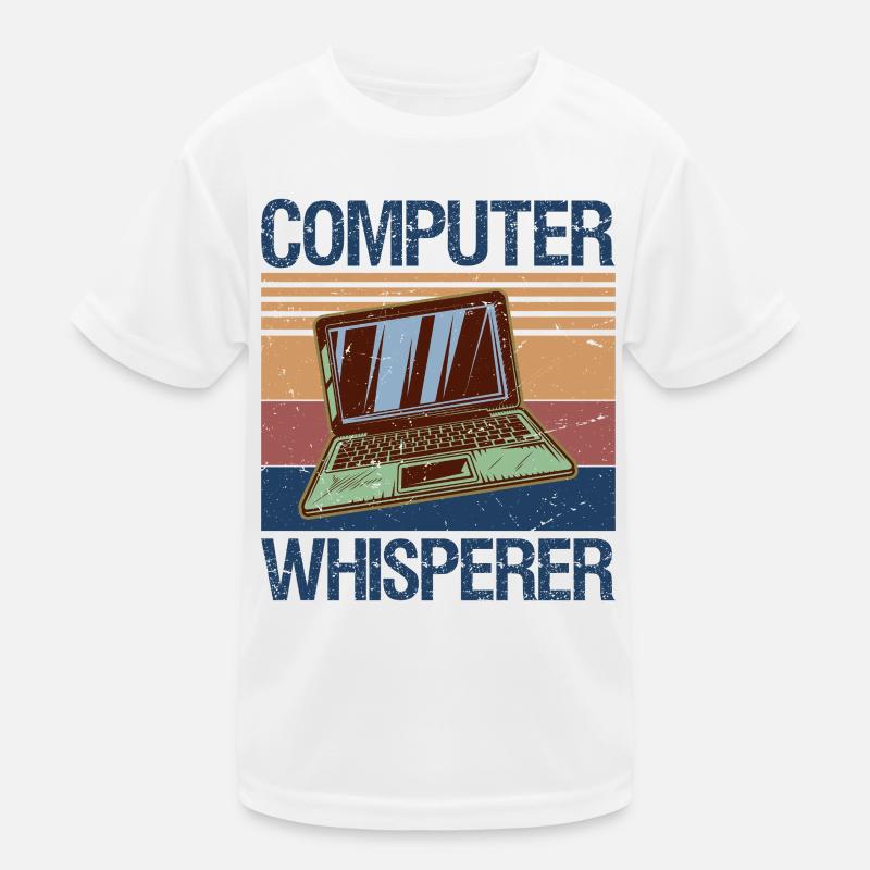 Computer Whisperer Shirt IT Tech Support Nerds Kids Functional T-Shirt