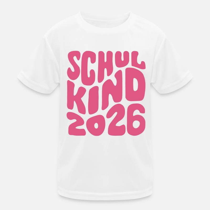 School Child 2026 - School Enrollment - First Grade Kids Functional T-Shirt