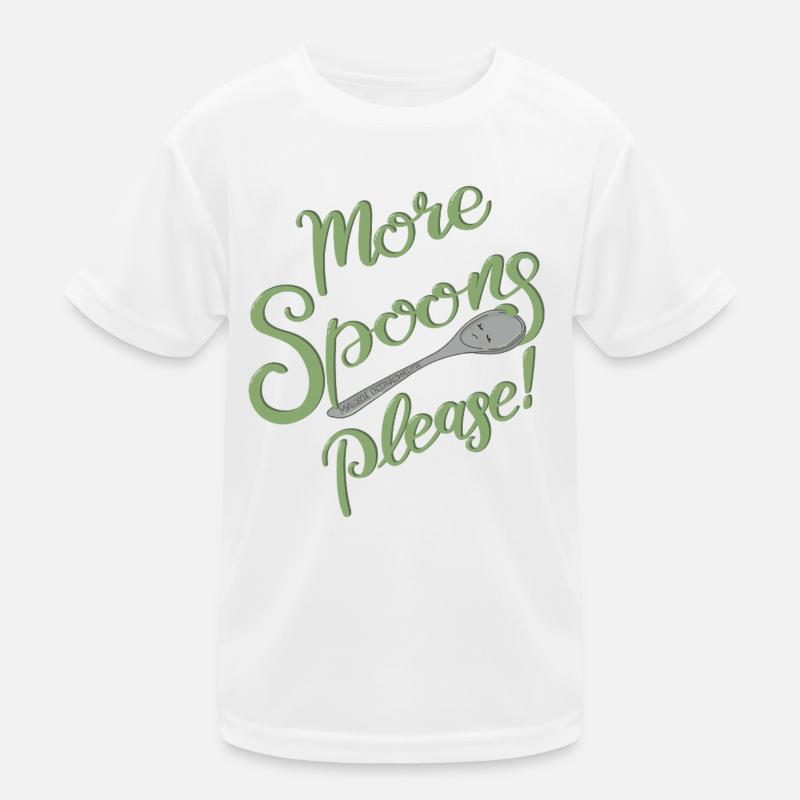Plus de cuillères, s’il vous plaît ! T-shirt sport Enfant