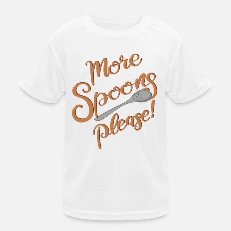 Plus de cuillères, s’il vous plaît ! T-shirt sport Enfant