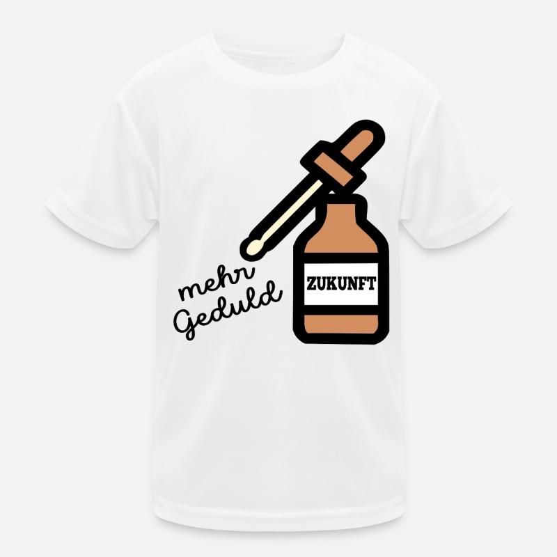 Future New Year's resolutions Patience Kids Functional T-Shirt