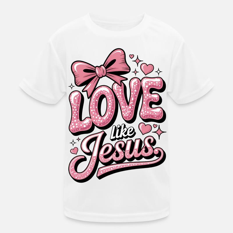 Aimez comme Jésus T-shirt sport Enfant