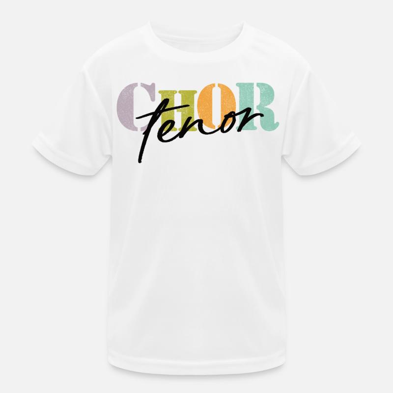 Ténor de chœur T-shirt sport Enfant