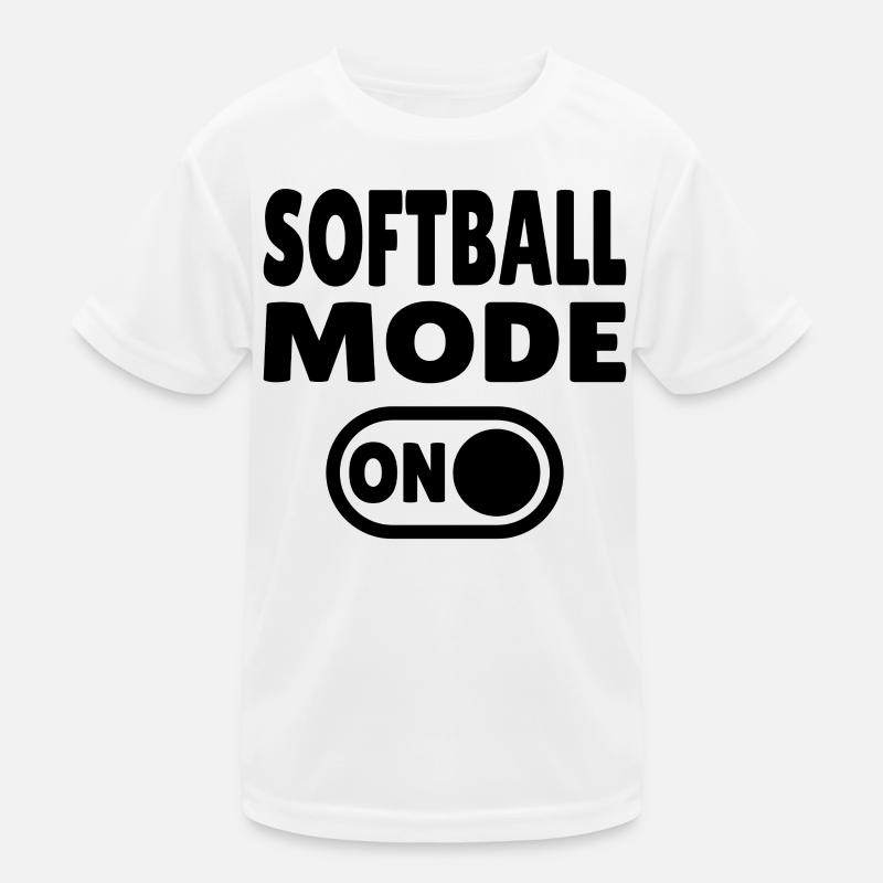 Mode softball activé T-shirt sport Enfant