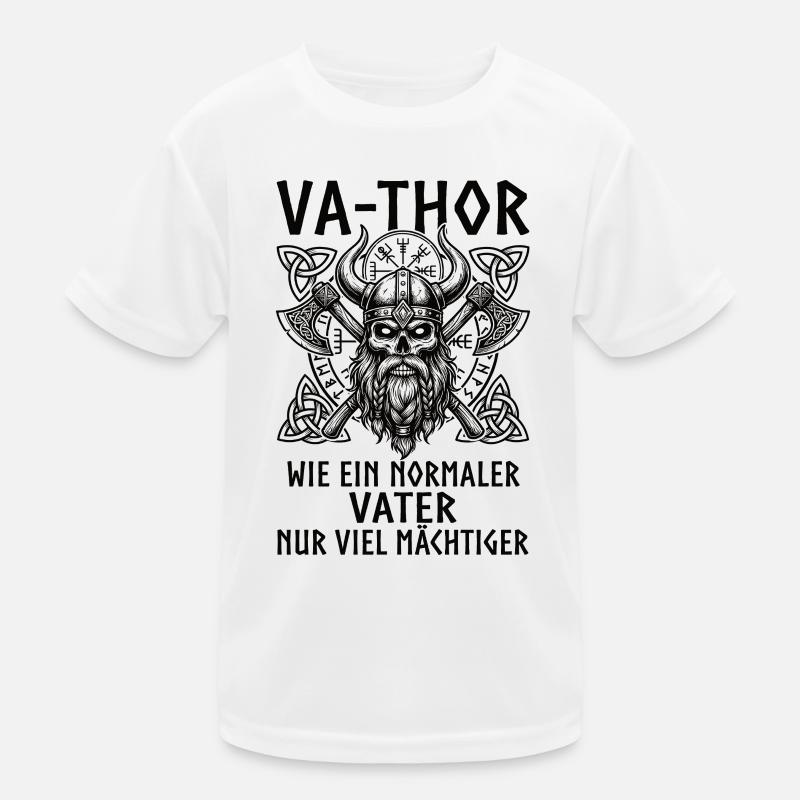VA-THOR – Wie ein Papa, nur mächtiger Kinder Funktions-T-Shirt