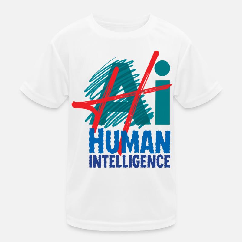HUMAN INTELLIGENCE #1 - lets' talk T-shirt sport Enfant