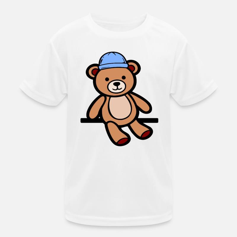 Puppe Teddybär Bären Kinder Funktions-T-Shirt