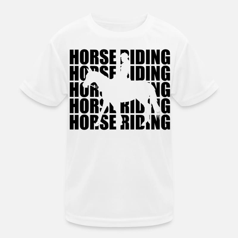 Fun riding Kids Functional T-Shirt