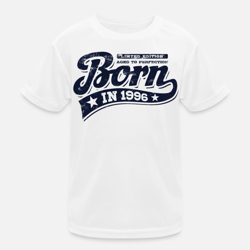 Born in 1996 - Birthday - Limited Edition Kids Functional T-Shirt