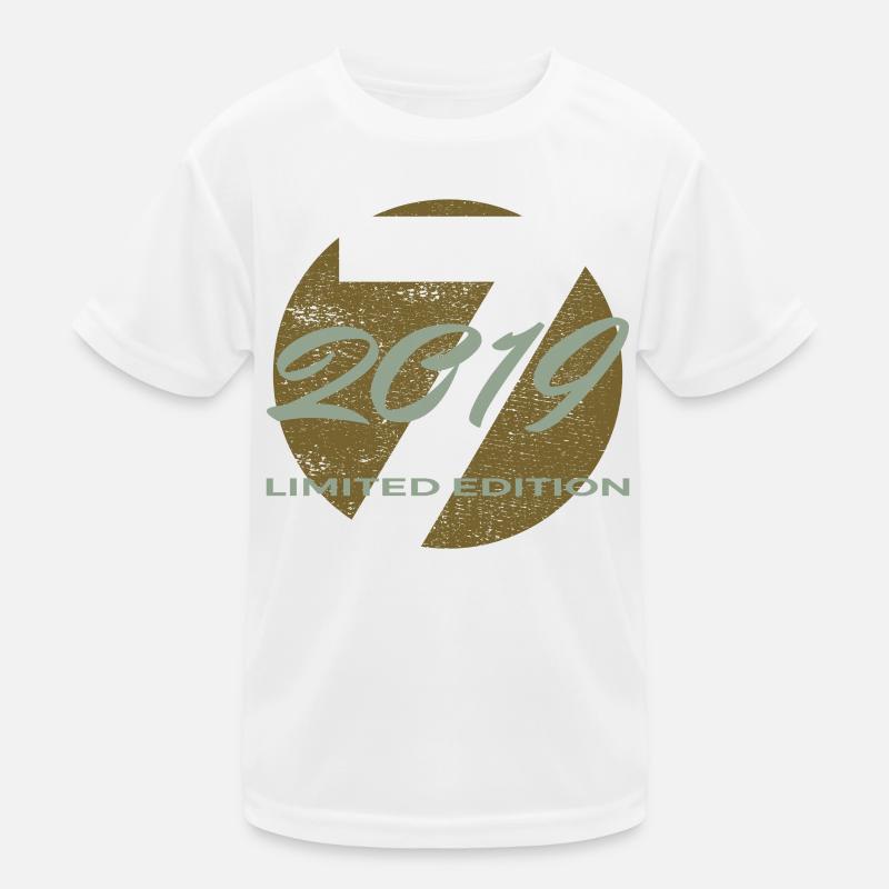 7e anniversaire 2019 cadeau garçons et filles T-shirt sport Enfant
