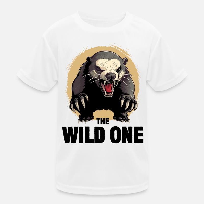 Honigdachs, der Wilde, Kinder Funktions-T-Shirt