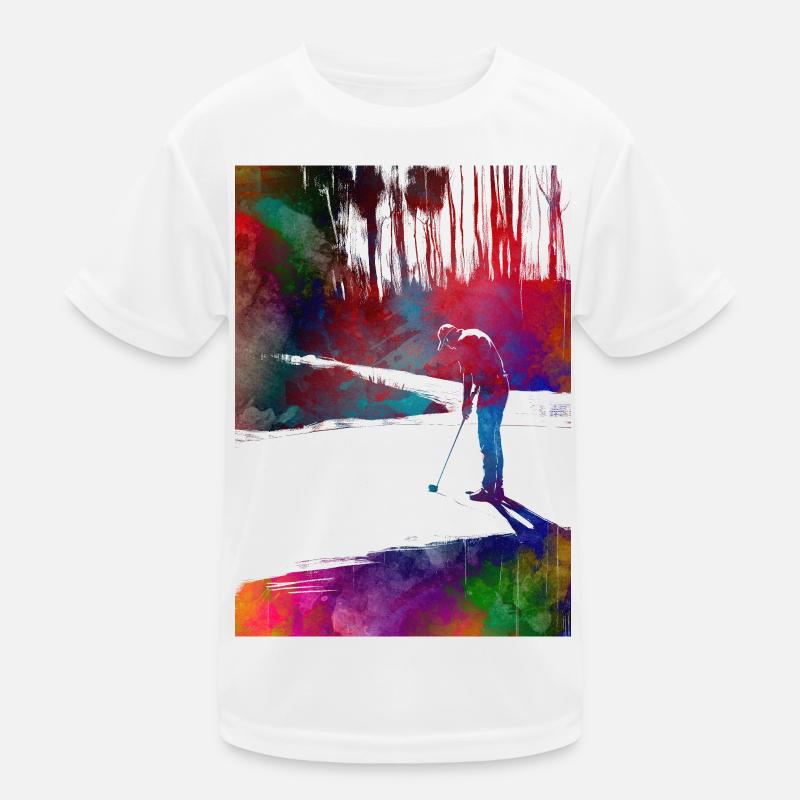 Joueur de golf #golf T-shirt sport Enfant