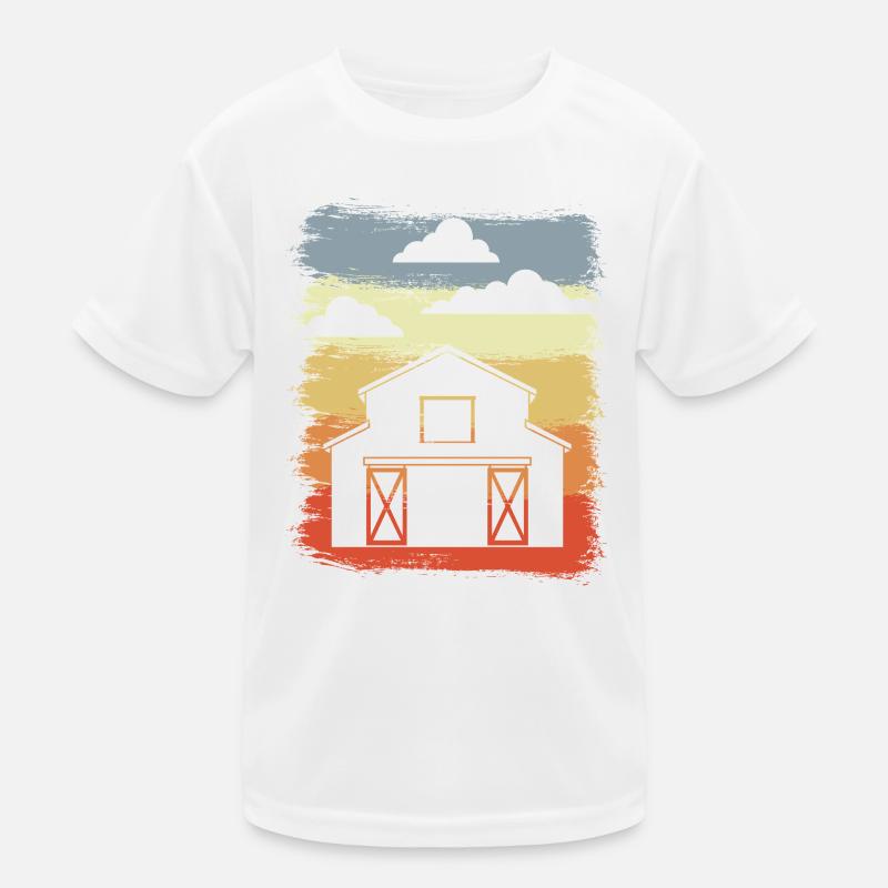 Retro Barn Kids Functional T-Shirt