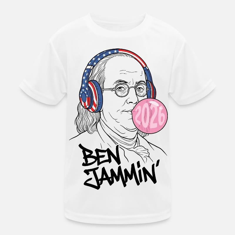Ben Jammin 2026 Kinder Funktions-T-Shirt
