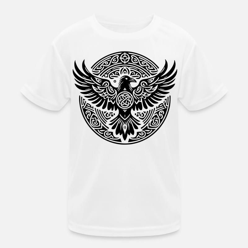 Raven Triskel - Black Silence Kids Functional T-Shirt