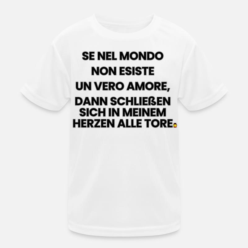 Comptine italo-allemande 1 (Ver. B) T-shirt sport Enfant