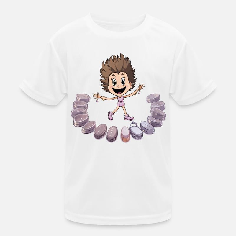 Danseuse Macaron T-shirt sport Enfant