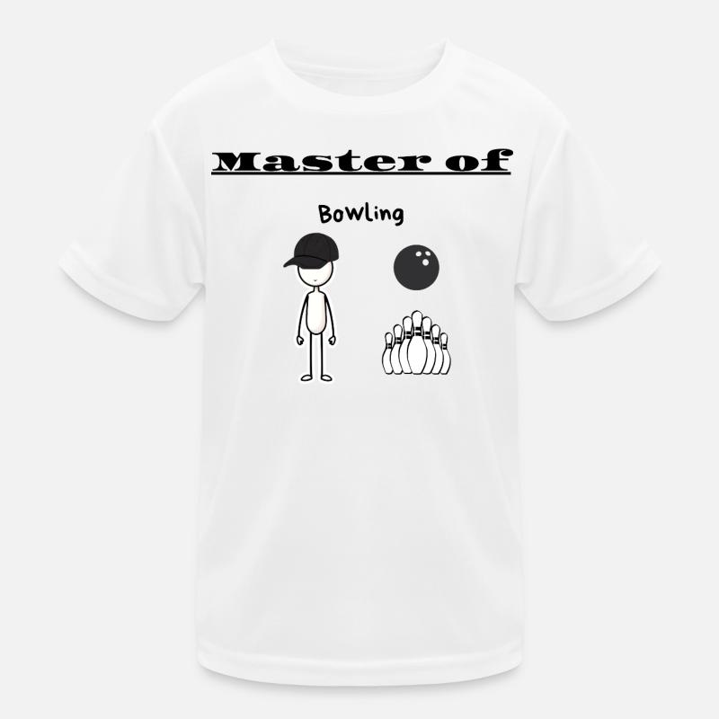Maître du bowling T-shirt sport Enfant