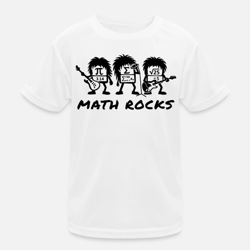 Math Rocks Formulas School Humor Kids Functional T-Shirt