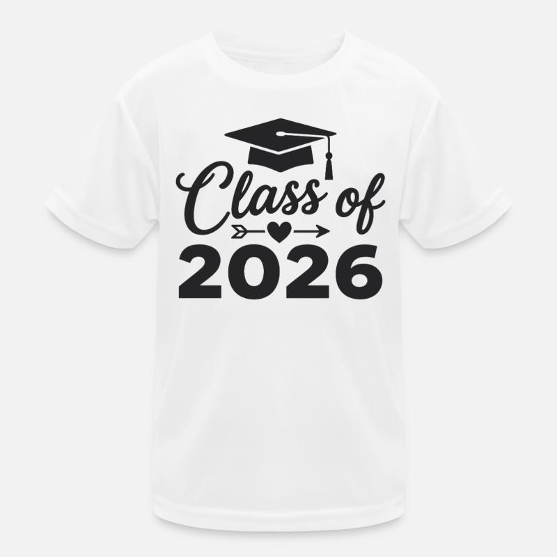CLASS OF 2026 Absolventen Abschluss Studium Kinder Funktions-T-Shirt